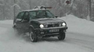 Golf Country snowing 2mpg [upl. by Yetah]