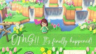 OMG ITS FINALLY HAPPENED  Animal Crossing New Horizons  Opalwaters Day131 [upl. by Lennor]