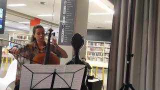 Teodora Nedyalkova cello speelt compositie Miicha Hamel [upl. by Atiuqcaj868]