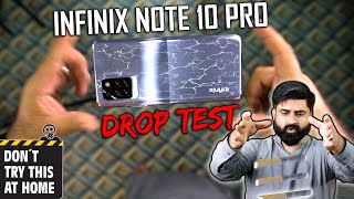 Infinix Note 10 Pro Drop Test  Checking Durability Front amp Back  Will It Survive 🤔🤔 [upl. by Arsuy600]