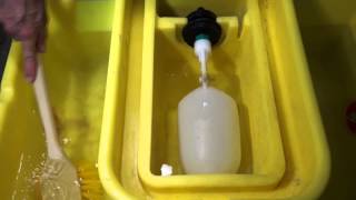 How to clean a Ritchie WaterMatic automatic waterer [upl. by Atiram]