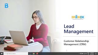 Brilbook CRM  Lead Management [upl. by Niffirg]