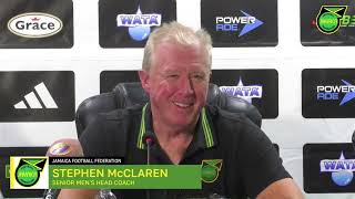 Attack Good And Defense Good But Midfield need Sorting Out  Steve McClaren On Reggae Boyz Midfield [upl. by Lebar]