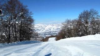 NozawaOnsen Skyline at 0930 [upl. by Nnarual]