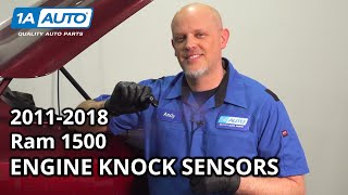 How to Replace Engine Knock Sensors 20112018 Ram 1500 [upl. by Ymerrej]