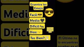 Encuentra Los Emojis Pruebas en el Audio [upl. by Dorca]