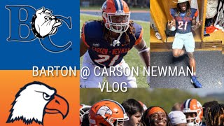 Day In The Life Of A College Football Player Carson Newman Vs Barton Gameday Vlog [upl. by Kella]