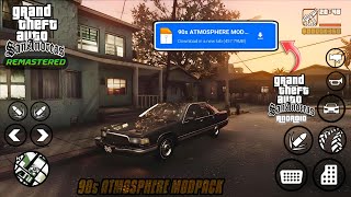 GTA SA Remastered Graphics Modpack for GTA SA Android 13 amp 14  All Devices Supported  2024 Edition [upl. by Sidnac]