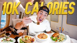 10000 CALORIE CHALLENGE PÅ ETT FLYGPLAN [upl. by Dermot]