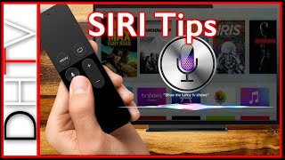 How To  Tips amp Tricks With Siri On The Apple TV 4 [upl. by Llertnek]