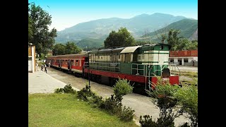 Across Albania  The train ride from Pogradec to Durrës  ALBANIA [upl. by Chatterjee42]