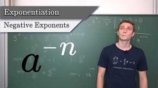 Exponentiation 6  Negative Exponents and the Connection to Fractions Explained for Beginners [upl. by Yeclehc]