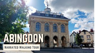 ABINGDONONTHAMES  4K Narrated Walking Tour  Lets Walk 2021 [upl. by Bonilla204]