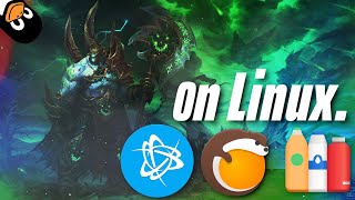 Installing World of Warcraft on Linux in 2024 Easy Guide [upl. by Odragde]