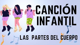 Canción Infantil de las Partes del Cuerpo para Niños 🎵👶 ¡A Bailar y Aprender [upl. by Zeret]