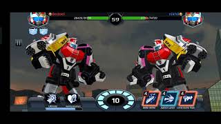 delta megazord vs delta megazord androidgames powerrangergame gameplay gameplay robot gaming [upl. by Znieh]