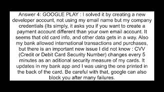 Google pay transaction declined invalid payment method orccreu01 [upl. by Pavior]