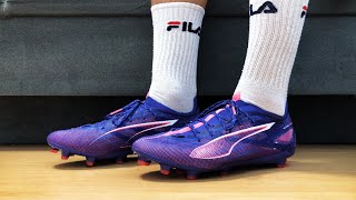 Puma Ultra 5 PRO FGAG Winning Formula Pack Unboxing  On Feet [upl. by Olnee]