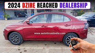 2024 Maruti Dzire Reached Dealership  Exterior and Interior Fully Leaked [upl. by Cicenia]