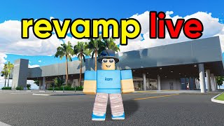 PLAYING THE NEW SOUTHWEST FLORIDA REVAMP  Roblox Live [upl. by Liagabba]