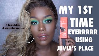 IamMagic Juviass Place Foundation review  full face 1st impression [upl. by Tonina]