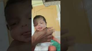 Baby burping nicu children littleprincess viralvideo newborn baby newbornbaby [upl. by Yleme400]