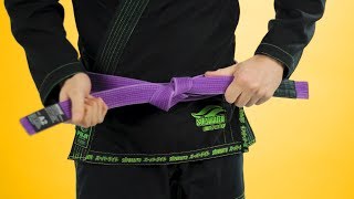 3 Basic Variations To Tie Your Belt [upl. by Apeed]