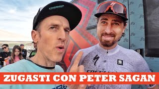 Zugasti con Peter Sagan  Internacionales de Chelva  Ibon Zugasti [upl. by Ribble476]