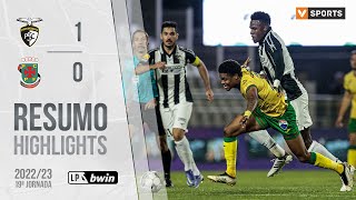 Highlights  Resumo Portimonense 10 Paços de Ferreira Liga 2223 19 [upl. by Wadleigh]