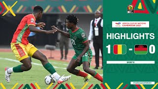 Guinea 🆚 Malawi Highlights  TotalEnergiesAFCON2021  Group B [upl. by Spearman]