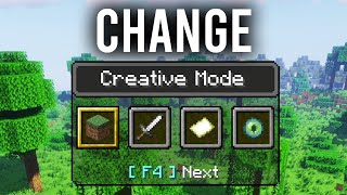 How To Change Gamemode In Minecraft Java Quickly  No Commands Needed [upl. by Gisele866]