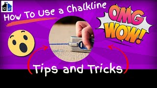 How To Use a Chalk Line Tips and Tricks [upl. by Isabelle]