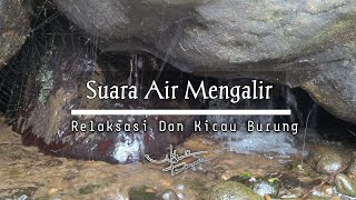 ASMR DIJAMIN RELAX amp SEJUK  RELAKSASI AIR TERJUN DAN KICAU BURUNG NATURAL [upl. by Inilahs127]