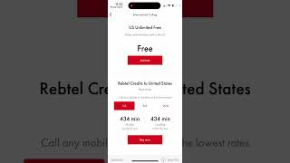 Rebtel  international calling app  how to use [upl. by Player]