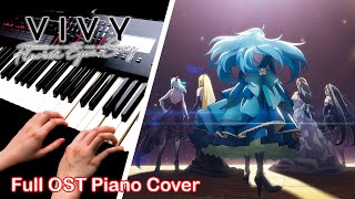 我用鋼琴演奏了『Vivy Fluorite Eyes Song』全部插曲 一起來回顧Vivy 100年的精彩時光吧｜ Piano Cover By Yu Lun [upl. by Oab397]