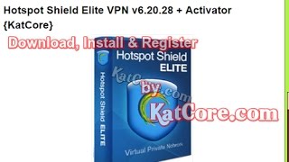 Hotspot Shield Elite VPN v62028  Activator May2017 [upl. by Bach744]