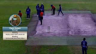 KSIJ Dar Jafferys vs Bhavnagar  UG 2023 X AFSC  MCC Cricket Ground [upl. by Annoiek]