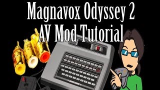 Magnavox Odyssey 2 AV Mod Tutorial  Derik64 [upl. by Lennahs]