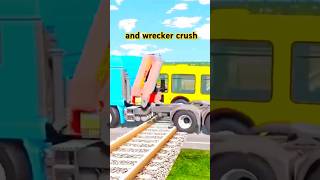 train bracket bus and raker crushshortsYouTube [upl. by Spatz]