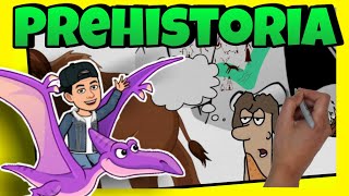 Erase una vez el hombre 🐒 La PREHISTORIA para NIÑOS 👦 Vídeos educativos para niños [upl. by Thurnau843]