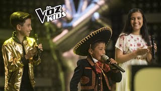 David Tarapues Nana y Juan David cantaron en la Súper Batalla de Yatra  La Voz Kids Colombia 2018 [upl. by Nabetse648]