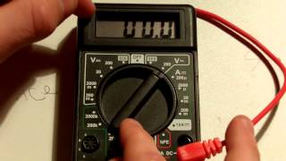 TUTO Utiliser un Multimètre  VoltMetre  AmpèreMètre  Ohm mètre [upl. by Cherice317]