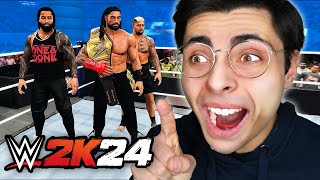 La Mia Prima ROYAL RUMBLE su WWE2K24 🔥 [upl. by Cleres]