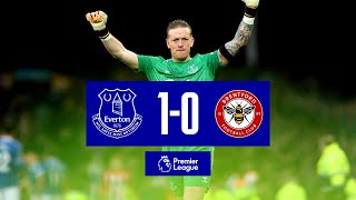 EVERTON 10 BRENTFORD  Premier League highlights [upl. by Wareing]