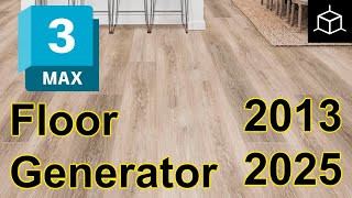 How to Install Floor Generator and MultiTexture for 3d Max 20132025  3d Max Tutorials [upl. by Whitford]