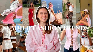 SUMMER FASHION TRENDS 2024  what to wear this summer [upl. by Onida]