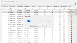 DevExpress Tutorial  How to Insert button into row GridControl  FoxLearn [upl. by Niret]