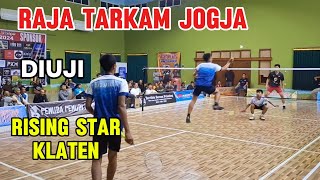 16 Besar Panas Raja Tarkam vs Rising Star‼️Full Power Smash DiDepan Net🔥 [upl. by Carrelli]