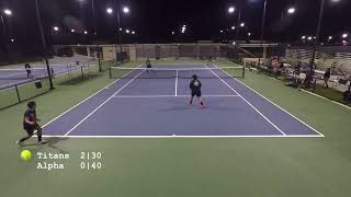 Combined 90 div  Nissan Titans vs Alpha Mavericks 09262024  Guam tennis [upl. by Goody]