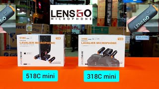 LENSGO🎤Wireless microphone🎤518C mini🎤318C mini🎤Review Camera Gallery🎤 [upl. by Neelyahs]